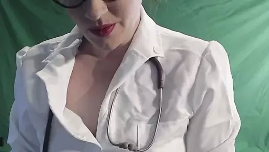 Bayan doktorun penis muayenesi video
